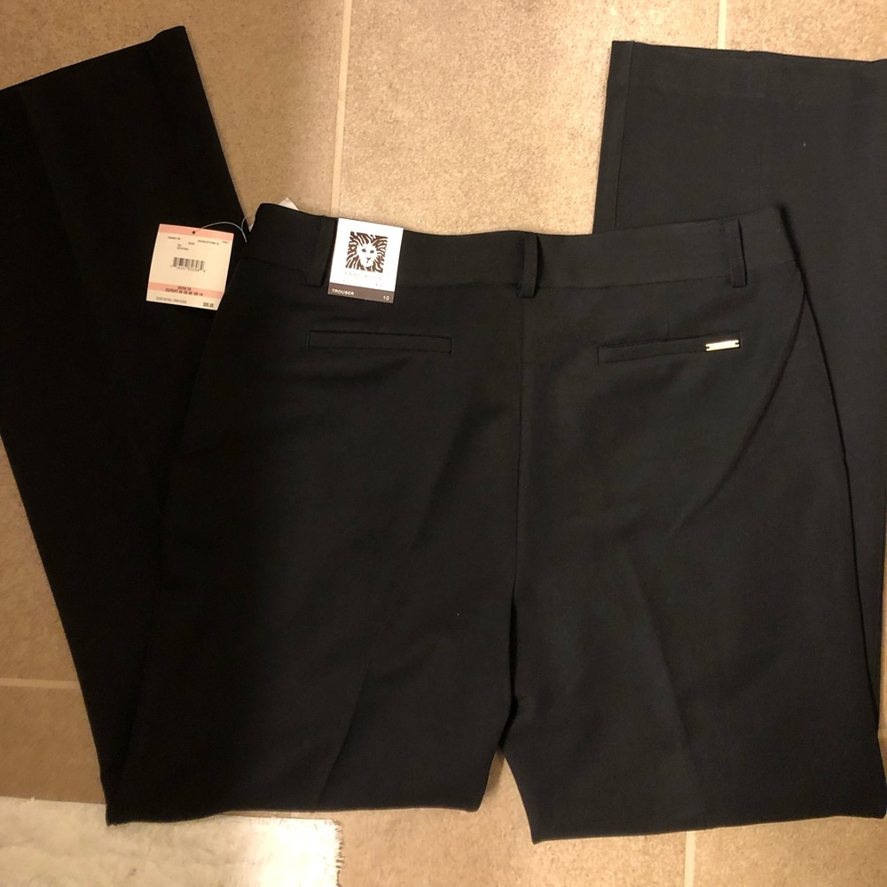 Anne Klein black pants NWT size 10
